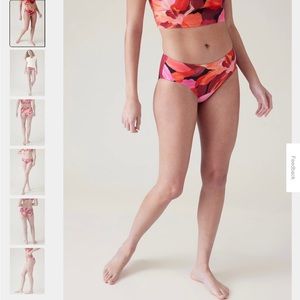 Athleta clean full swim bottom liana floral L